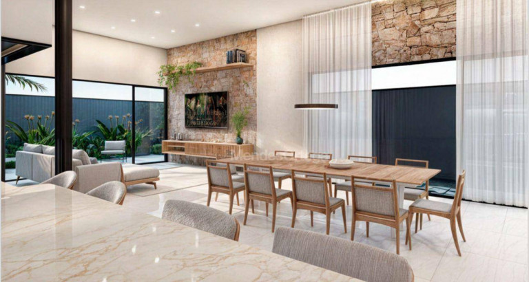 Imagem Casa com 4 Quartos à Venda, 370 m² em Alphaville Nova Esplanada - Votorantim