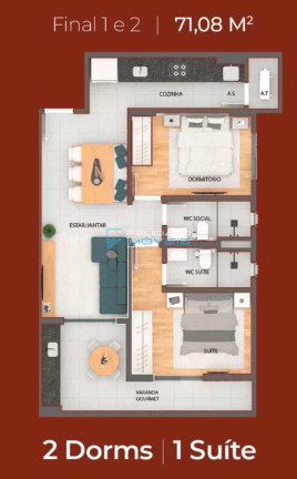 Imagem Apartamento com 2 Quartos à Venda, 66 m² em Guilhermina - Praia Grande Imagem Apartamento com 2 Quartos à Venda, 66 m² em Guilhermina - Praia Grande