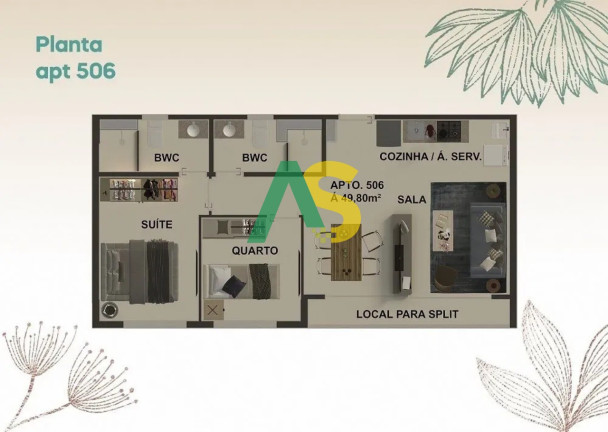 Imagem Imóvel com 1 Quarto à Venda, 22 m² em Paissandu - Recife