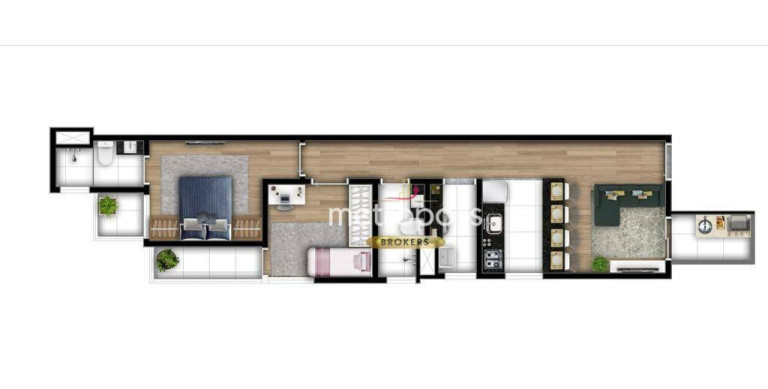 Imagem Apartamento com 2 Quartos à Venda, 50 m² em Campestre - Santo André Imagem Apartamento com 2 Quartos à Venda, 50 m² em Campestre - Santo André