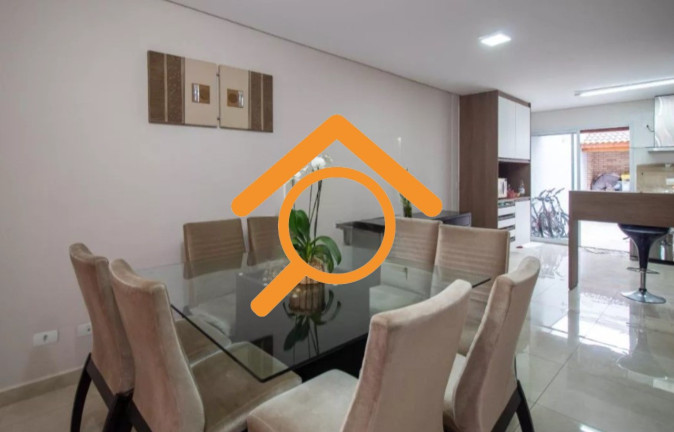 Imagem Casa com 3 Quartos à Venda, 147 m² em Campo Grande - São Paulo Imagem Casa com 3 Quartos à Venda, 147 m² em Campo Grande - São Paulo