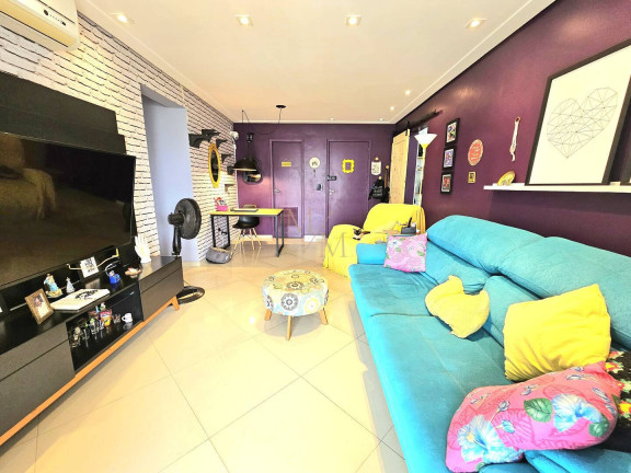 Imagem Apartamento com 3 Quartos à Venda, 111 m² em Encruzilhada - Santos
