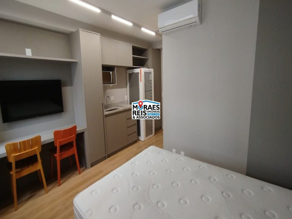 Apartamento com 1 Quarto para Alugar, 21 m² em Santo Amaro - São Paulo