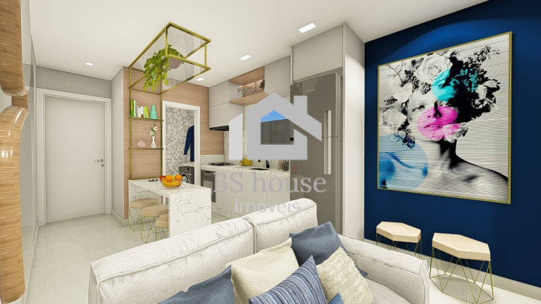 Apartamento com 2 Quartos à Venda, 41 m² em Vila Assunção - Santo André