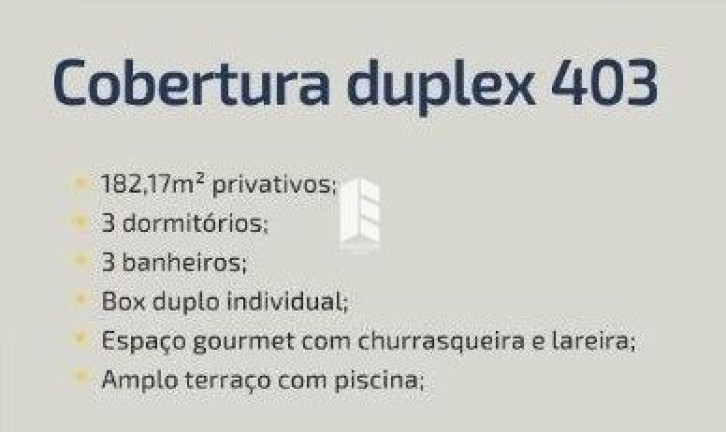 Imagem Apartamento com 3 Quartos à Venda, 182 m² em Camobi - Santa Maria