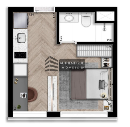 Imagem Imóvel com 1 Quarto à Venda, 23 m² em Perdizes - São Paulo Imagem Imóvel com 1 Quarto à Venda, 23 m² em Perdizes - São Paulo
