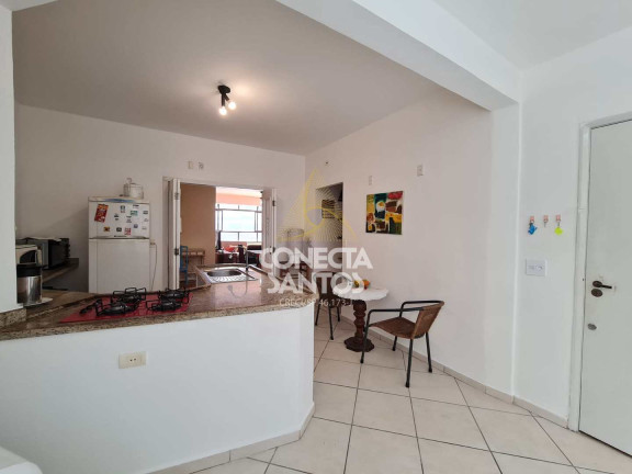 Imagem Apartamento com 3 Quartos para Alugar, 165 m² em José Menino - Santos