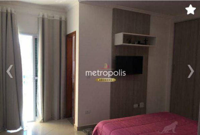 Imagem Cobertura com 3 Quartos à Venda, 197 m² em Parque Das Nações - Santo André