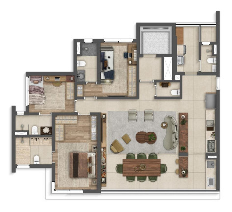 Imagem Apartamento com 3 Quartos à Venda, 127 m² em Vila Madalena - São Paulo Imagem Apartamento com 3 Quartos à Venda, 127 m² em Vila Madalena - São Paulo