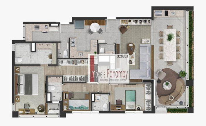 Imagem Apartamento com 3 Quartos à Venda, 153 m² em Parque Da Mooca - São Paulo