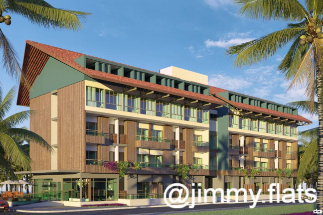 Apartamento com 1 Quarto à Venda, 22 m² em Porto De Galinhas - Ipojuca