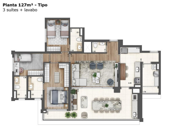 Imagem Apartamento à Venda, 127 m² em Ipiranga - São Paulo Imagem Apartamento à Venda, 127 m² em Ipiranga - São Paulo