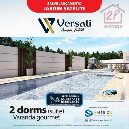 Imagem Apartamento com 2 Quartos à Venda, 53 m² em Jardim Satélite - São José Dos Campos