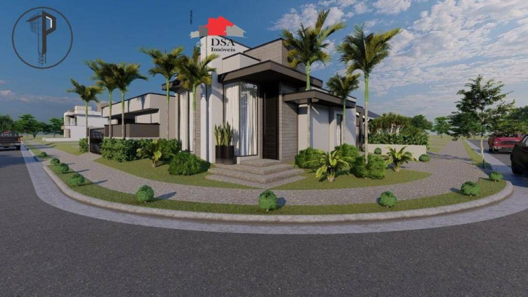 Casa com 3 Quartos à Venda, 326 m² em Parque Residencial Terras De Yucatan - Monte Mor