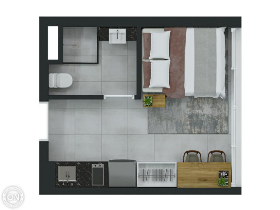 Imagem Studio com 1 Quarto à Venda, 17 m² em Santo Amaro - São Paulo Imagem Studio com 1 Quarto à Venda, 17 m² em Santo Amaro - São Paulo