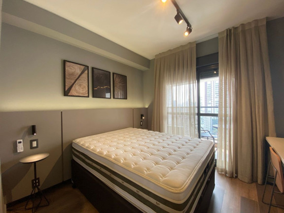 Imagem Apartamento com 1 Quarto para Alugar, 25 m² em Brooklin - São Paulo Imagem Apartamento com 1 Quarto para Alugar, 25 m² em Brooklin - São Paulo