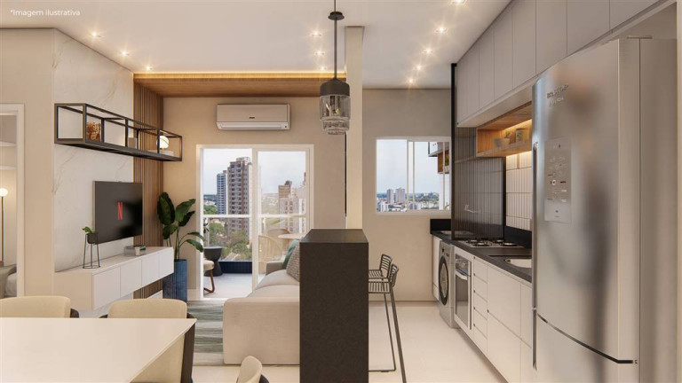 Imagem Apartamento com 2 Quartos à Venda, 61 m² em Guilhermina - Praia Grande