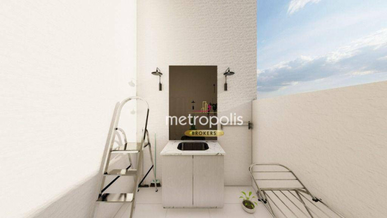 Imagem Apartamento com 2 Quartos à Venda, 55 m² em Campestre - Santo André