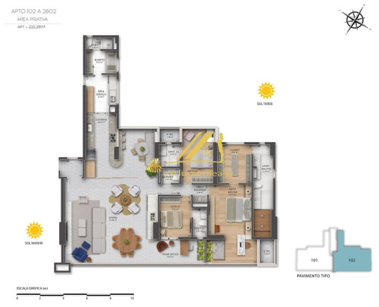 Imagem Imóvel com 4 Quartos à Venda, 222 m² em Pituba - Salvador Imagem Imóvel com 4 Quartos à Venda, 222 m² em Pituba - Salvador