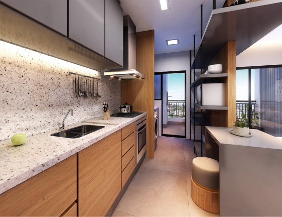 Imagem Imóvel com 3 Quartos à Venda, 77 m² em Swiss Park - Campinas