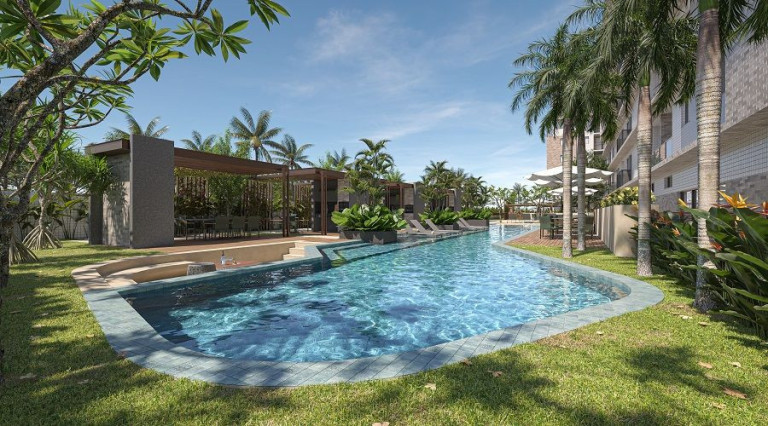 Imagem Apartamento com 1 Quarto à Venda, 36 m² em Ponta De Campina - Cabedelo