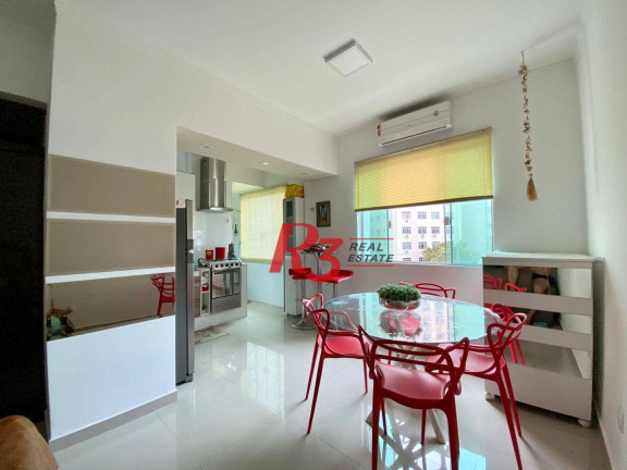 Apartamento com 1 Quarto à Venda, 50 m² em José Menino - Santos