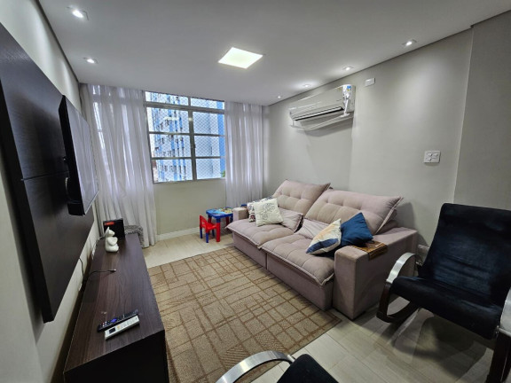 Imagem Apartamento com 2 Quartos à Venda, 70 m² em Aparecida - Santos