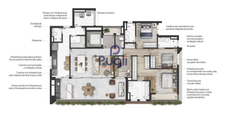 Imagem Apartamento com 3 Quartos à Venda, 166 m² em Pinheiros - São Paulo