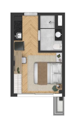 Imagem Imóvel com 1 Quarto à Venda, 41 m² em Alto Da Boa Vista - São Paulo