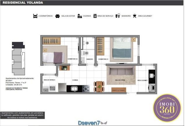 Imagem Apartamento com 2 Quartos à Venda, 50 m² em Vila Formosa - São Paulo Imagem Apartamento com 2 Quartos à Venda, 50 m² em Vila Formosa - São Paulo