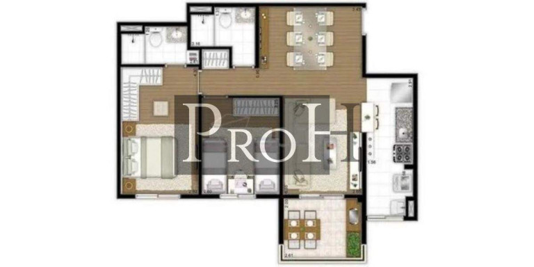 Imagem Apartamento com 2 Quartos para Alugar, 63 m² em Jardim São Caetano - São Caetano Do Sul Imagem Apartamento com 2 Quartos para Alugar, 63 m² em Jardim São Caetano - São Caetano Do Sul