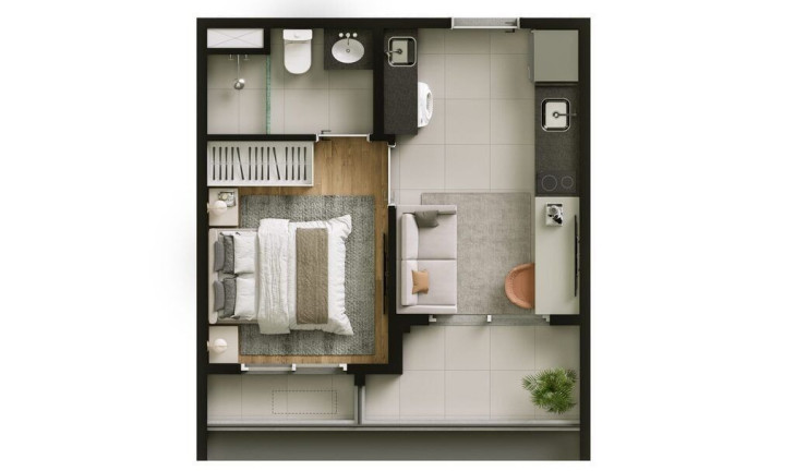 Imagem Apartamento com 1 Quarto à Venda, 27 m² em Cidade Monções - São Paulo Imagem Apartamento com 1 Quarto à Venda, 27 m² em Cidade Monções - São Paulo