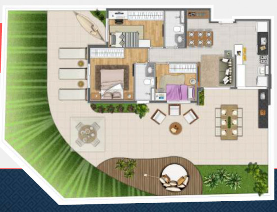 Imagem Apartamento com 3 Quartos à Venda, 66 m² em Jardim Das Belezas - Carapicuíba