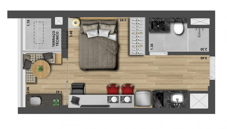 Imagem Apartamento com 3 Quartos à Venda, 98 m² em Pinheiros - São Paulo