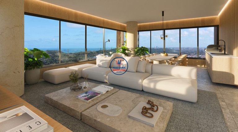 Imagem Apartamento com 4 Quartos para Alugar ou Temporada, 200 m² em Tirol - Natal