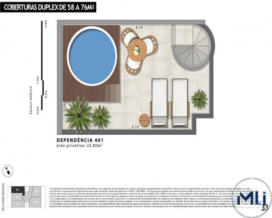 Imagem Imóvel com 1 Quarto à Venda, 35 m² em Jardim Botânico - Rio De Janeiro