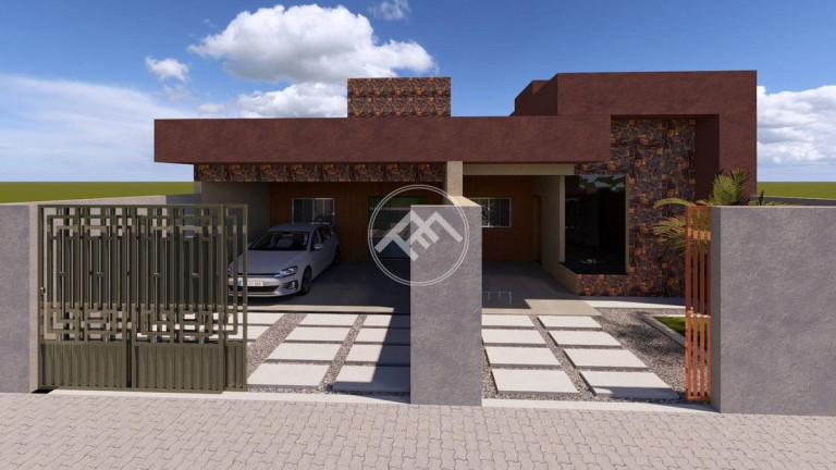 Imagem Casa com 3 Quartos à Venda, 89 m² em Residencial Maria Casagrande Favoreto - Sertanópolis Imagem Casa com 3 Quartos à Venda, 89 m² em Residencial Maria Casagrande Favoreto - Sertanópolis