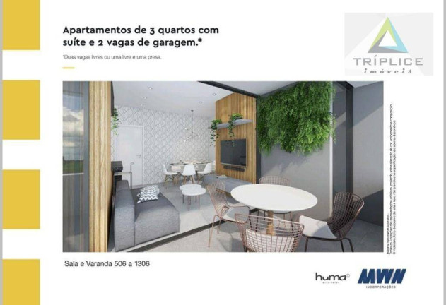 Imagem Apartamento com 2 Quartos à Venda, 60 m² em Granbery - Juiz De Fora
