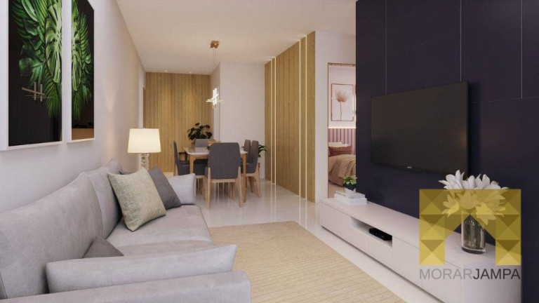 Imagem Apartamento com 2 Quartos à Venda, 58 m² em Jardim Cidade Universitária - João Pessoa Imagem Apartamento com 2 Quartos à Venda, 58 m² em Jardim Cidade Universitária - João Pessoa