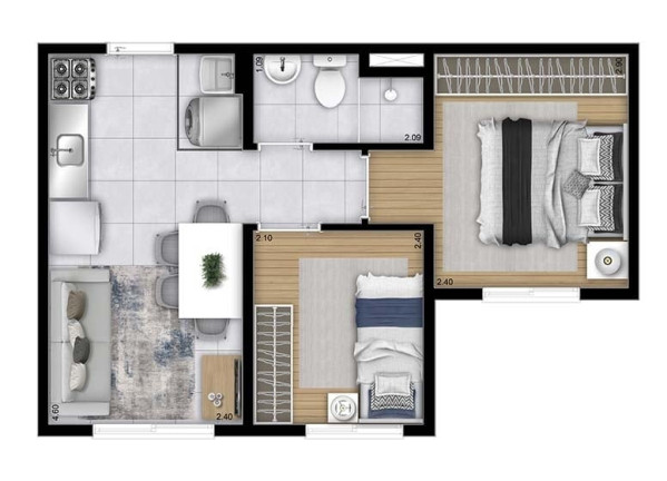Imagem Apartamento com 2 Quartos à Venda, 34 m² em Jardim Pirituba - São Paulo Imagem Apartamento com 2 Quartos à Venda, 34 m² em Jardim Pirituba - São Paulo