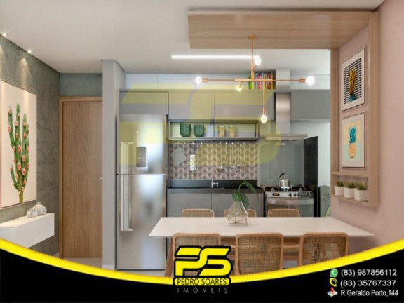 Imagem Apartamento com 2 Quartos à Venda, 51 m² em Cristo Redentor - João Pessoa