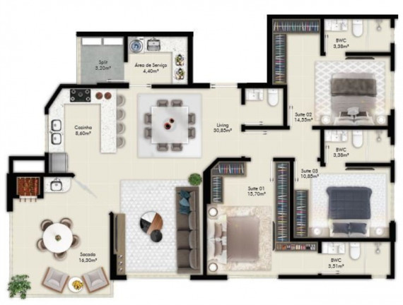 Imagem Imóvel com 4 Quartos à Venda, 167 m² em Itapema - Itapema