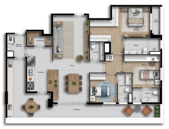 Imagem Apartamento com 3 Quartos à Venda, 150 m² em Vila Clementino - São Paulo