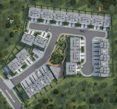 Imagem Sobrado com 3 Quartos à Venda, 158 m² em Abranches - Curitiba Imagem Sobrado com 3 Quartos à Venda, 158 m² em Abranches - Curitiba