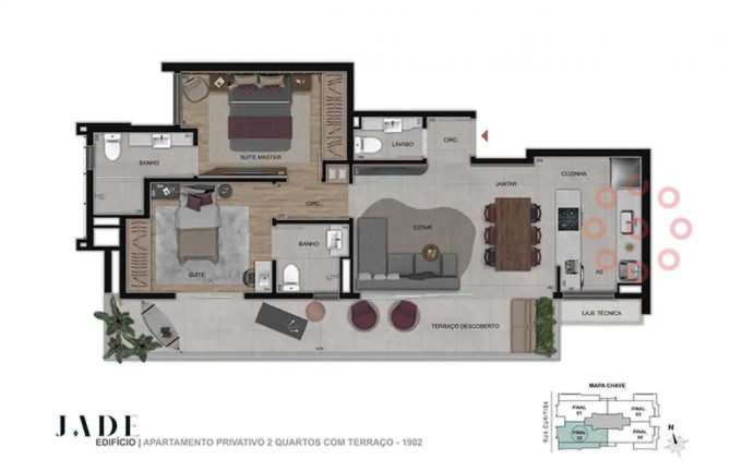 Imagem Apartamento com 2 Quartos à Venda, 63 m² em Lourdes - Belo Horizonte