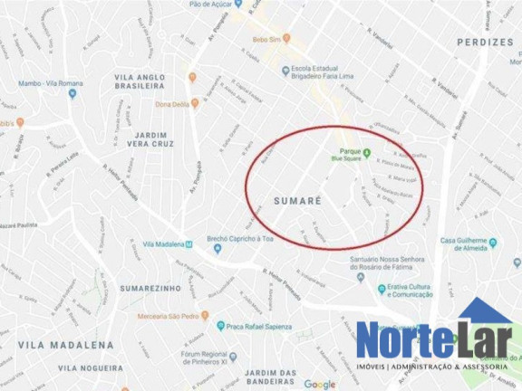 Imagem Apartamento com 2 Quartos à Venda, 155 m² em Sumaré - São Paulo