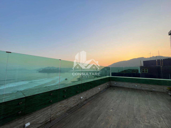 Apartamento com 3 Quartos para Alugar, 140 m² em José Menino - Santos
