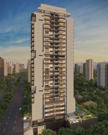 Imagem Cobertura com 1 Quarto à Venda, 125 m² em Indianópolis - São Paulo Imagem Cobertura com 1 Quarto à Venda, 125 m² em Indianópolis - São Paulo