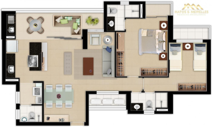 Imagem Apartamento com 3 Quartos à Venda, 95 m² em Aldeota - Fortaleza Imagem Apartamento com 3 Quartos à Venda, 95 m² em Aldeota - Fortaleza