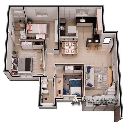 Imagem Apartamento com 3 Quartos à Venda, 102 m² em Belvedere - Coronel Fabriciano Imagem Apartamento com 3 Quartos à Venda, 102 m² em Belvedere - Coronel Fabriciano